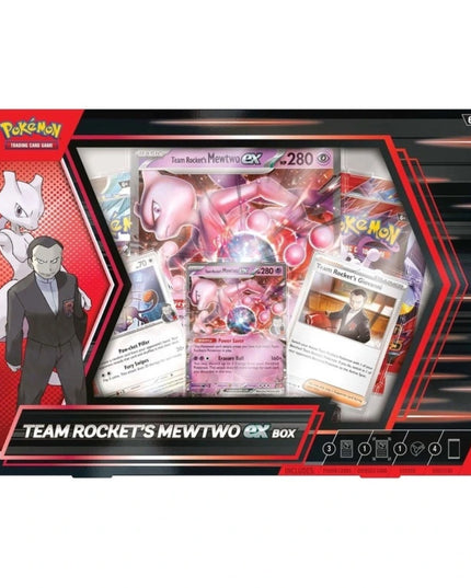Pokemon TCG - Team Rocket's Mewtwo ex Box