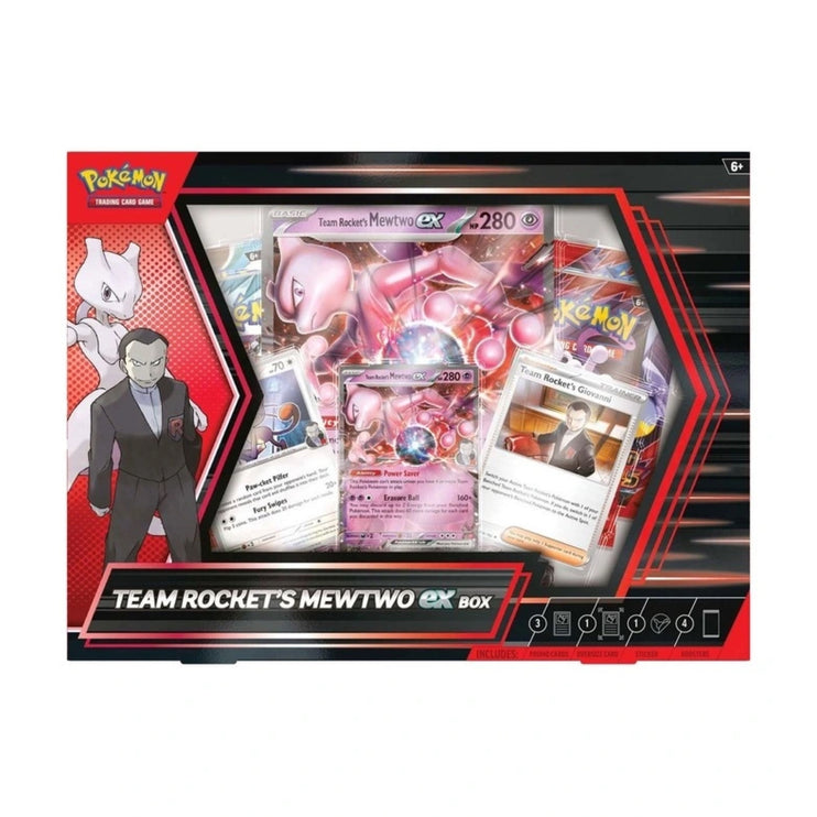 Pokemon TCG - Team Rocket's Mewtwo ex Box