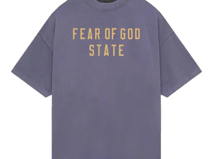 FEAR OF GOD ESSENTIALS State Heavy Jersey T-Shirt - Lavender (FW24)