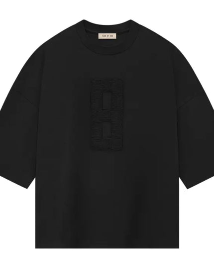 FEAR OF GOD Embroidered 8 Milano T-Shirt - Black