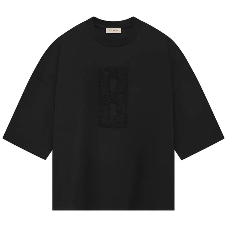 FEAR OF GOD Embroidered 8 Milano T-Shirt - Black