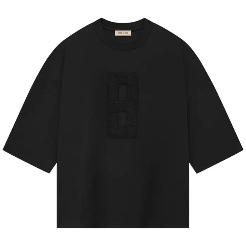 FEAR OF GOD Embroidered 8 Milano T-Shirt - Black