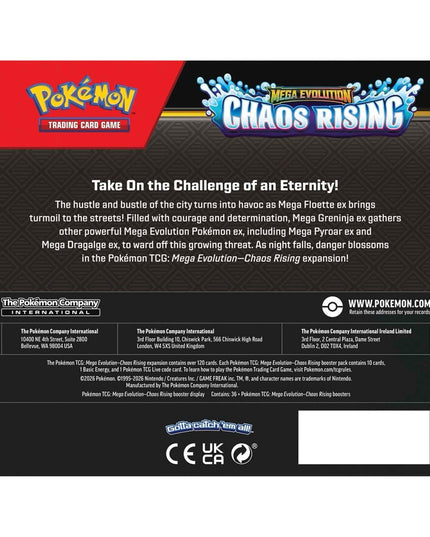 Pokemon TCG Mega Evolution - Chaos Rising Booster Box