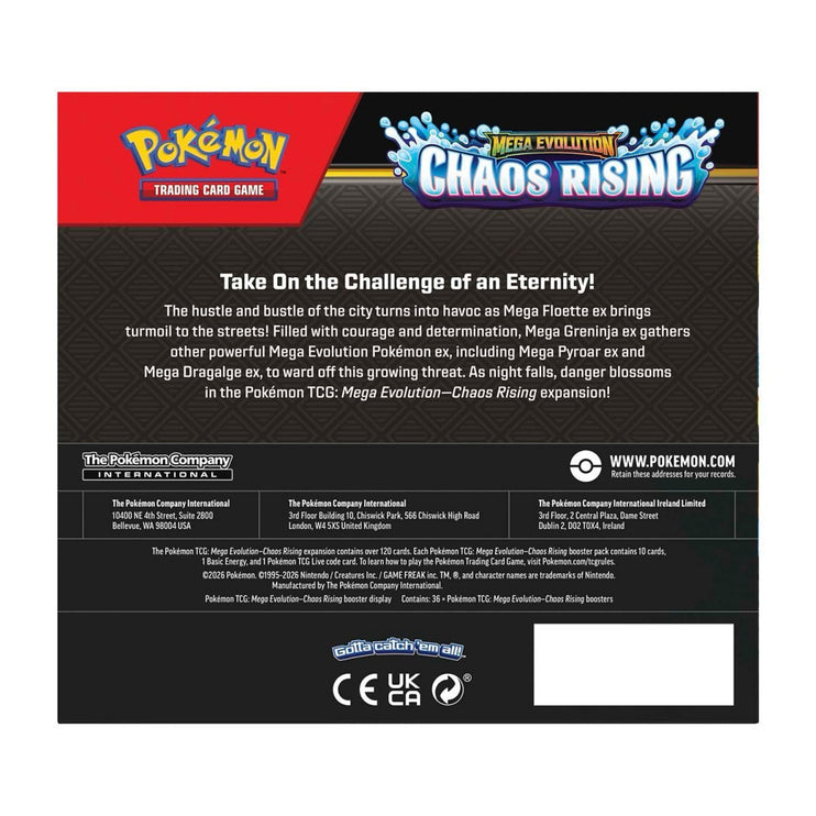 Pokemon TCG Mega Evolution - Chaos Rising Booster Box