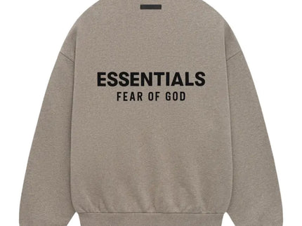 FEAR OF GOD ESSENTIALS Fleece Polo - Dark Heather Grey (Holiday 2024)