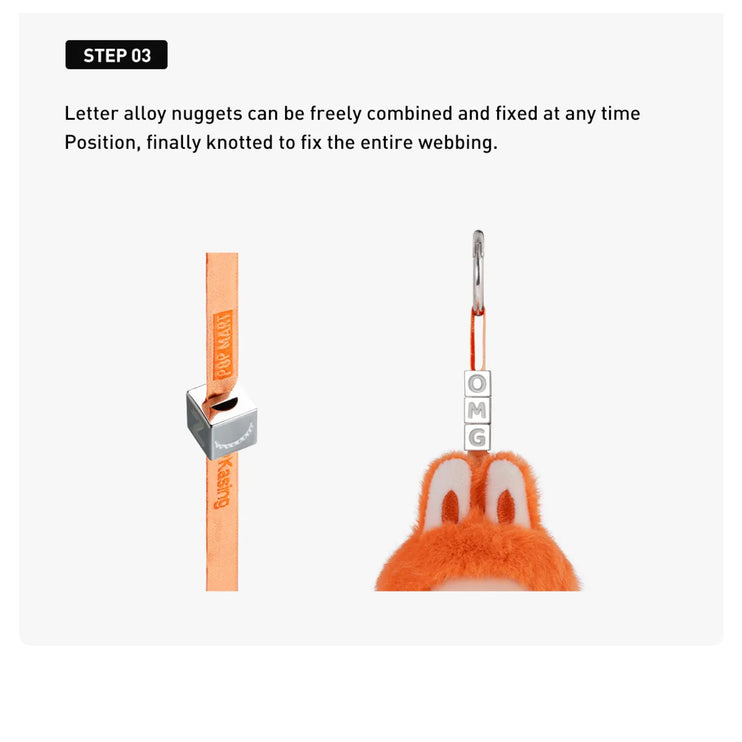 Pop Mart Labubu The Monsters Pin for Love Series Vinyl Plush Pendant Blind Box (N-Z)