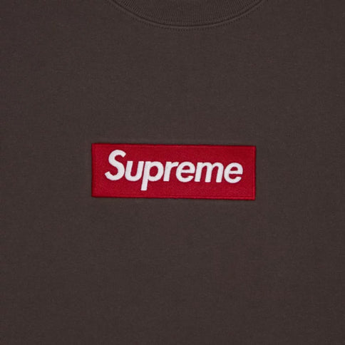 Supreme Box Logo Crewneck - Brown (FW22)