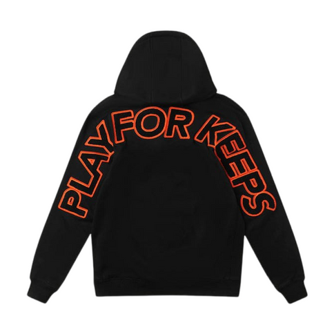 GEEDUP PFK Hoodie - Black/Black Orange