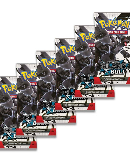 Pokemon TCG Scarlet & Violet - Black Bolt Booster Bundle (6 Packs)