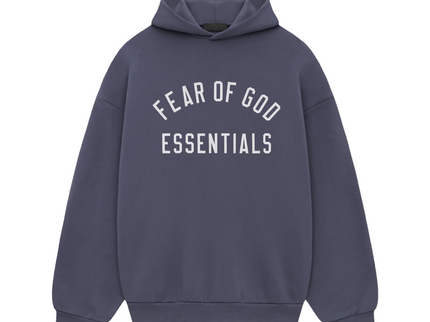 FEAR OF GOD ESSENTIALS Fleece Hoodie - Marine (Holiday 2024)