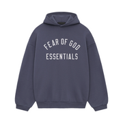 FEAR OF GOD ESSENTIALS Fleece Hoodie - Marine (Holiday 2024)