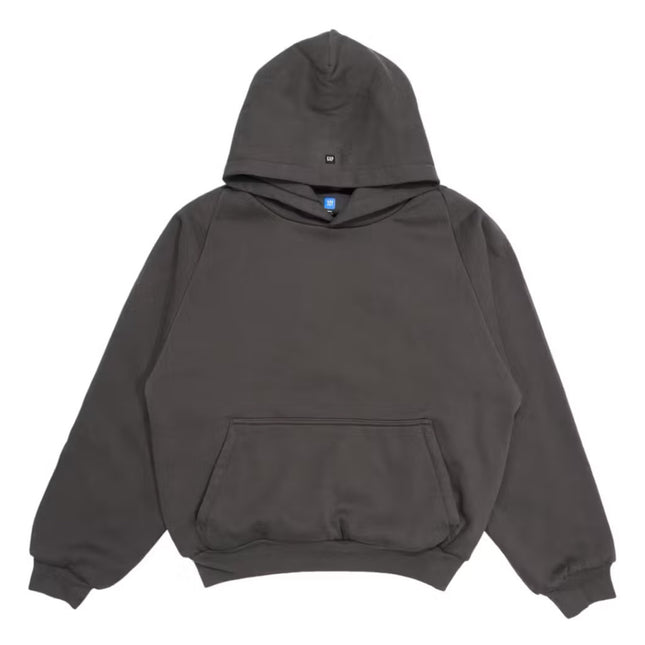 Yeezy x GAP Engineered by Balenciaga Logo Shrunken Hoodie - Black