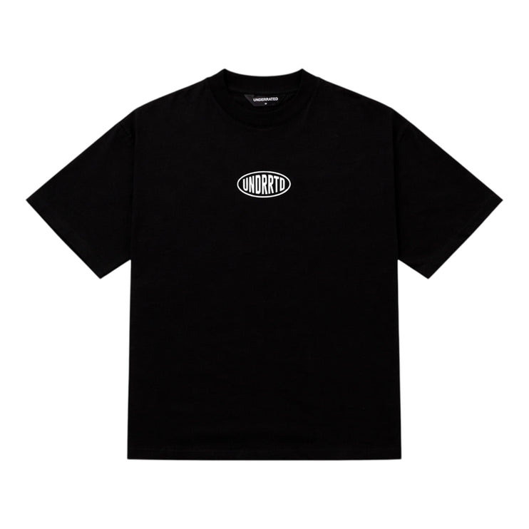 UNDERRATED Stamp T-Shirt - Black