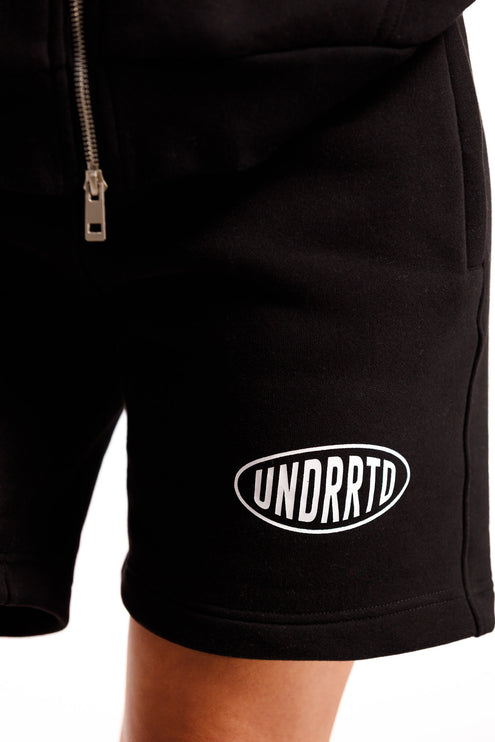 UNDERRATED Stamp Sweatshorts - Black