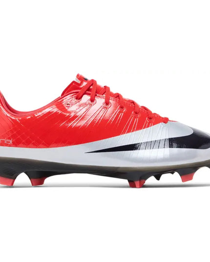 Nike Zoom Mercurial Vapor Superfly 1 RGN FG SE 'CR7 Max Orange Metallic Silver'