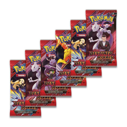 Pokemon TCG Scarlet & Violet - Destined Rivals Booster Bundle (6 Packs)