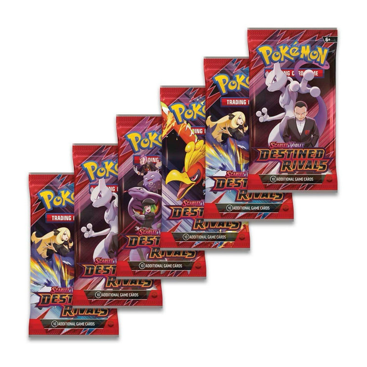 Pokemon TCG Scarlet & Violet - Destined Rivals Booster Bundle (6 Packs)