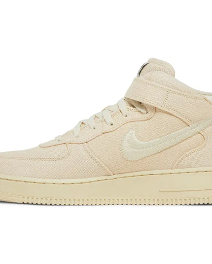 Stussy x Nike Air Force 1 Mid 'Fossil'