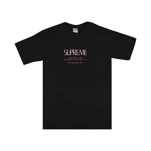 Supreme Anno Domini Tee - Black (SS20)