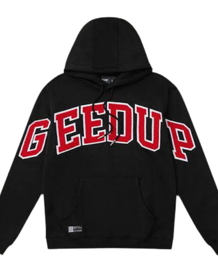 GEEDUP Team Logo Hoodie - Black/Red