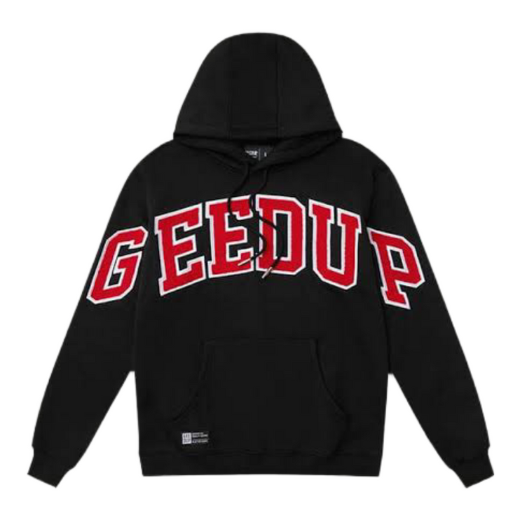 GEEDUP Team Logo Hoodie - Black/Red
