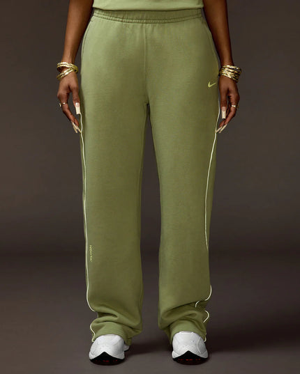 Nike x NOCTA Fleece CS Open Hem Sweatpants - Oil Green