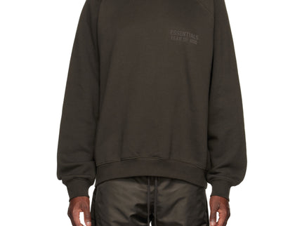 FEAR OF GOD ESSENTIALS Crewneck - Off Black (Fall 22)