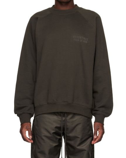 FEAR OF GOD ESSENTIALS Crewneck - Off Black (Fall 22)