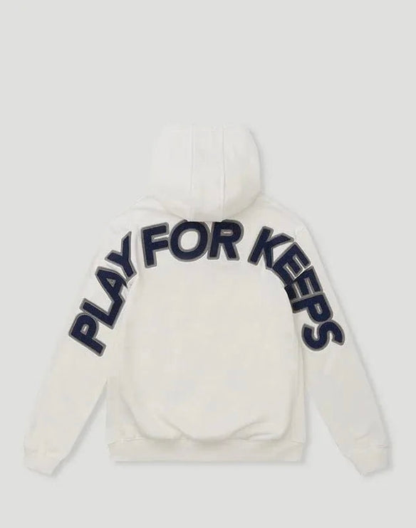 GEEDUP PFK Hoodie - Off White/Navy