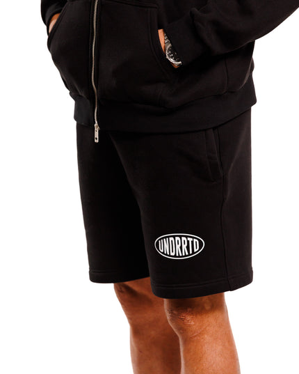 UNDERRATED Stamp Sweatshorts - Black