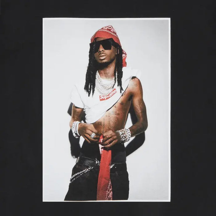 Supreme Playboi Carti Tee - Black (FW25)
