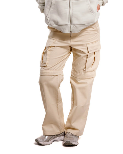 UNDERRATED Zip-Off Cargo Pant - Cream