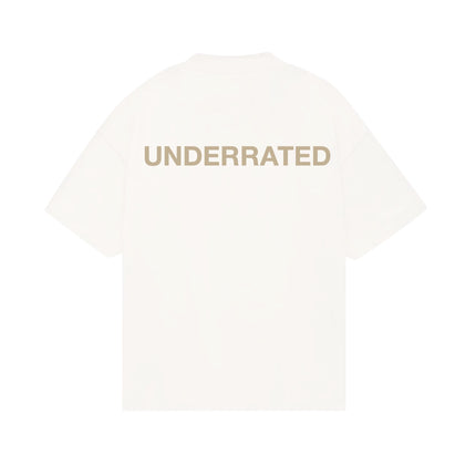 UNDERRATED Classic Logo T-Shirt - White