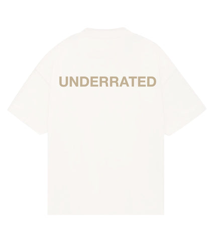 UNDERRATED Classic Logo T-Shirt - White