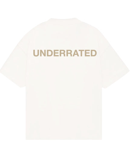 UNDERRATED Classic Logo T-Shirt - White