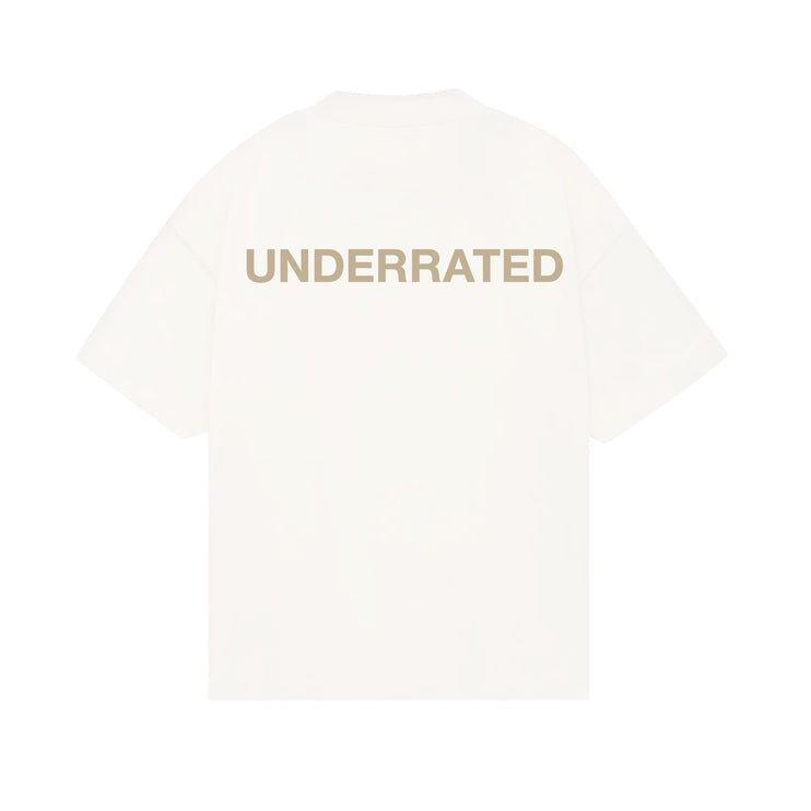 UNDERRATED Classic Logo T-Shirt - White