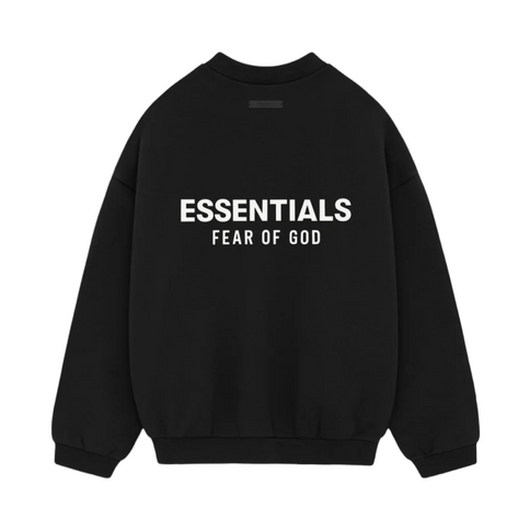 NBA x ESSENTIALS Fleece Crewneck - Black (Holiday 2024)