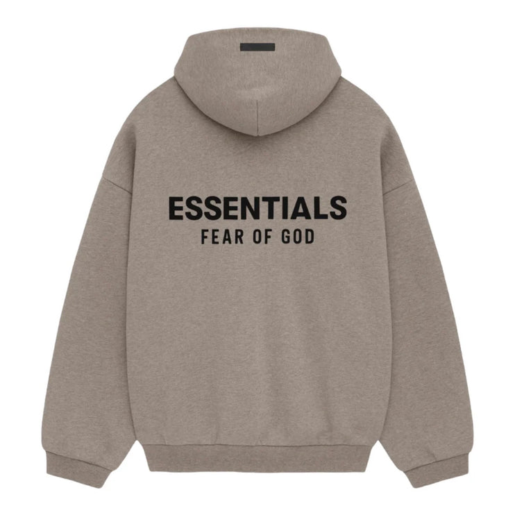 FEAR OF GOD ESSENTIALS Fleece Hoodie - Dark Heather Grey (Holiday 2024)