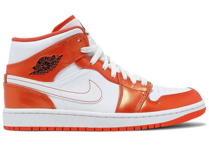 Air Jordan 1 Mid 'Metallic Orange'