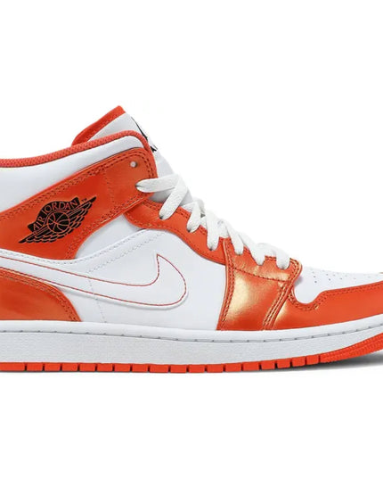 Air Jordan 1 Mid 'Metallic Orange'