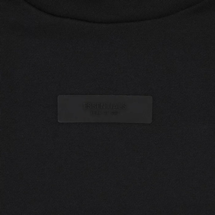 FEAR OF GOD ESSENTIALS Hoodie - Jet Black/Jet Black (SS24)