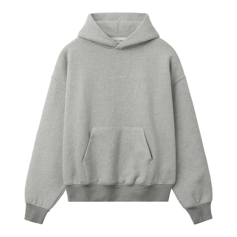 FEAR OF GOD ESSENTIALS Signature Classic Hoodie - Concrete Heather (SS26)