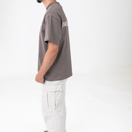 UNDERRATED Classic Logo T-Shirt - Mocha