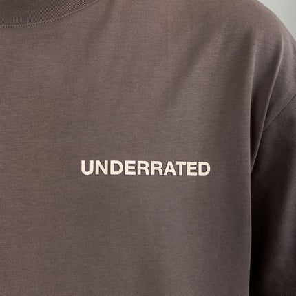 UNDERRATED Classic Logo T-Shirt - Mocha