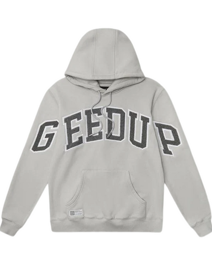 GEEDUP Team Logo Hoodie - Grey Monochrome