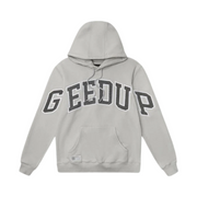 GEEDUP Team Logo Hoodie - Grey Monochrome