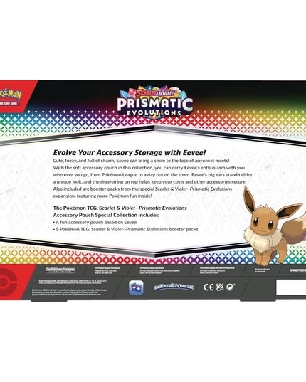 Pokemon Scarlet & Violet - Prismatic Evolutions Accessory Pouch Special Collection