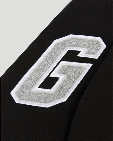 GEEDUP Team Logo Hoodie - Black/Grey Monochrome