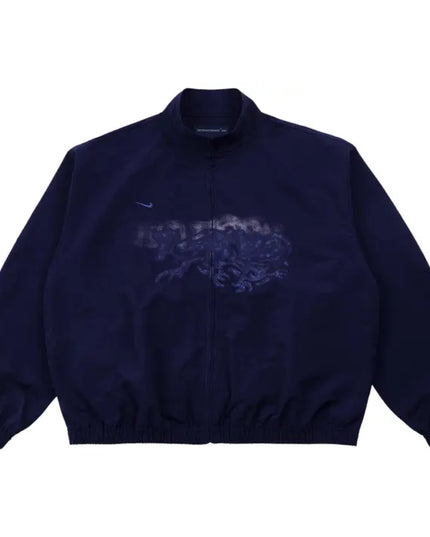Travis Scott Cactus Jack x Fragment x Nike Tokyo Windbreaker Zip Jacket - Navy