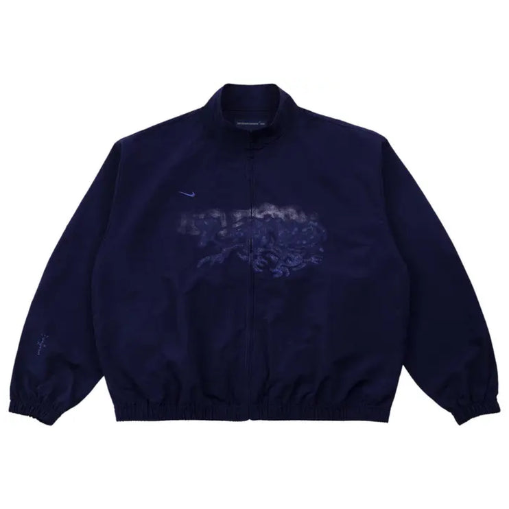 Travis Scott Cactus Jack x Fragment x Nike Tokyo Windbreaker Zip Jacket - Navy